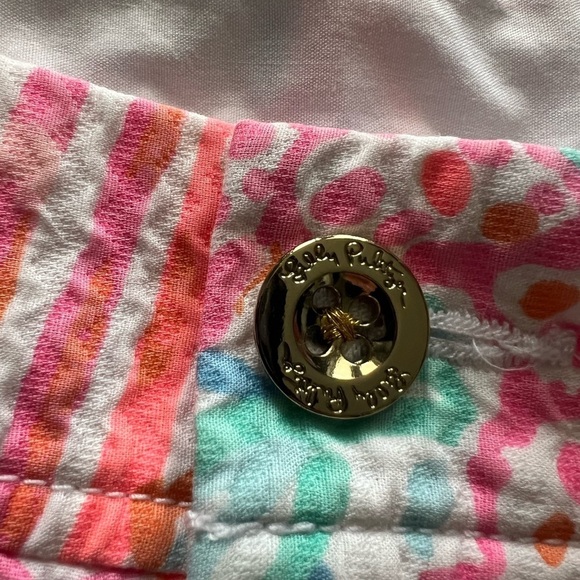 Lilly Pulitzer Getting Steamy Crab Print The Walsh Shorts - Picture 5 of 5